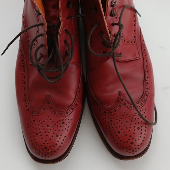 Dress Boots Carmina Shoemaker by Jose Pujadas Goodyer Hand Made Size 6 or 6.5 - Picture 10 of 16